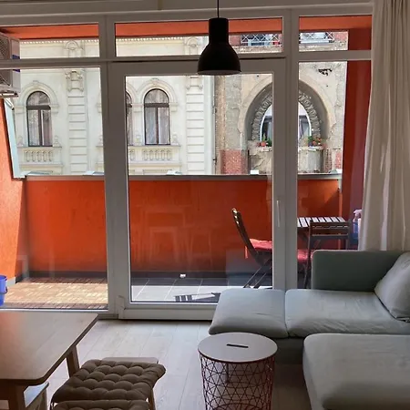 Trendy In The Heart Of The With Balcony * Budapešť